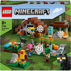 LEGOÂ® Minecraftâ„˘: Satul abandonat, 422 piese, 21190, Multicolor