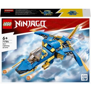 LEGO® Ninjago: Avionul cu reactie Fulger EVO al lui Jay 71784, 146 piese, Multicolor