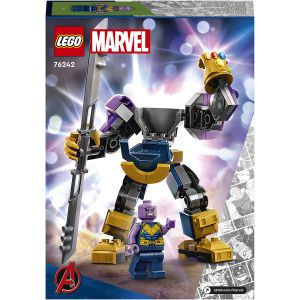 LEGOÂ® Super Heroes - Armura de robot a lui Thanos 76242, 113 piese, Multicolor