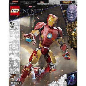 LEGOÂ® Super Heroes DC: Figurina Iron Man 76206, 381 piese, Multicolor
