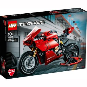 LEGO® Technic: Ducati Panigale V4 R 42107, 646 piese, Multicolor