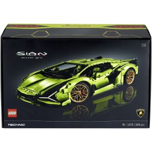 LEGO® Technic: Lamborghini Sian FKP 37 42115, 3696 piese, Multicolor