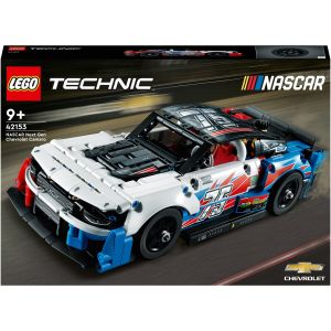 LEGO® Technic: NASCAR Next Gen Chevrolet Camaro ZL1 42153, 672 piese, Multicolor