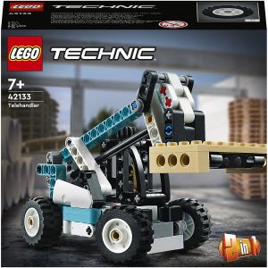 LEGO® Technic: Stivuitor Telescopic, 143 piese, Multicolor, 42133, Multicolor