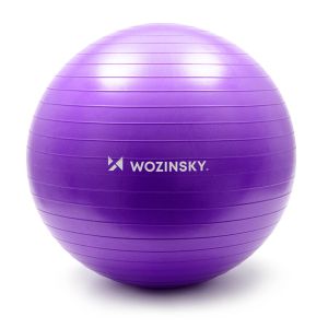 Minge gimnastica Wozinsky, 65 cm, Violet