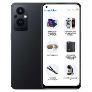  Telefon mobil Oppo Reno 8 Lite, 5G, Dual Sim, 128GB, 8GB RAM, Negru