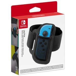 Accesoriu Leg Strap Nintendo pentru Nintendo Switch Sports/Ring Fit Adventure, Negru