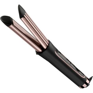 Ondulator par BaByliss C112E Curl Styler Luxe, Functie aer rece, Invelis Ceramic, 36mm, 200 grade C, Roz