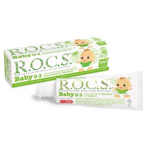 Pasta de dinti R.O.C.S. Baby Mild care with Camomile - MUSETEL, 45gr 