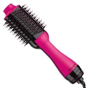 Perie electrica fixa REVLON One-Step Hair Dryer and Volumizer, RVDR5222PE, pentru par mediu si lung, Roz