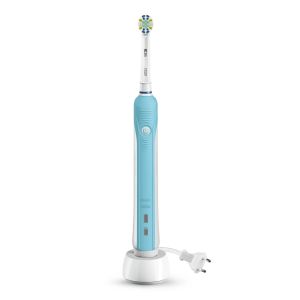 Periuta de dinti electrica Oral-B Pro 700 3D, Alb/Bleu