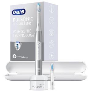 Periuta de dinti electrica Oral-B Pulsonic Slim 4500, Gri