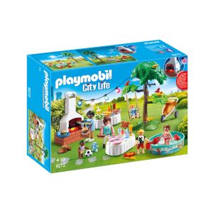 Jucarie Playmobil City Life, Petrecere in gradina 9272, Multicolor