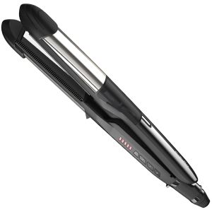  Placa de indreptat parul BaByliss Ultra Sonic Steam ST495E, Oprire automata, Ionizare, Negru