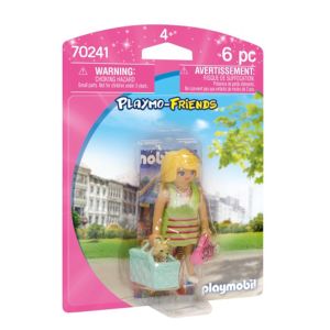 Jucarie Playmobil Friends, Figurina Fetita cu geanta 70241