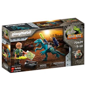 Jucarie Playmobil Dino Rise, Deinonychus, Gata de lupta 70629