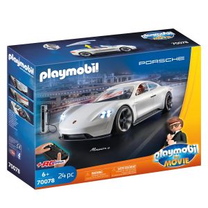 Jucarie Playmobil The Movie, Rex Dasher cu Porsche Mission E 70078