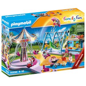 Jucarie Playmobil Family Fun, Parc de distractii 70558