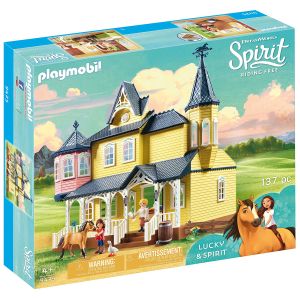 Jucarie Playmobil Spirit, Casa lui Lucky 9475