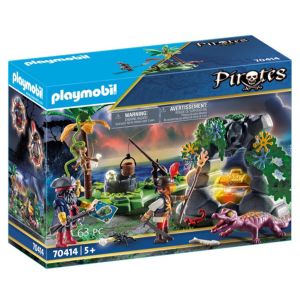 Jucarie Playmobil Pirates, Ascunzatoarea piratilor 70414