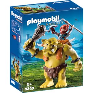 Jucarie Playmobil Knights, Trol cu luptator pitic 9343