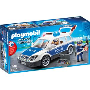 Jucarie Playmobil City Action, Masina de politie cu lumina si sunete 6920