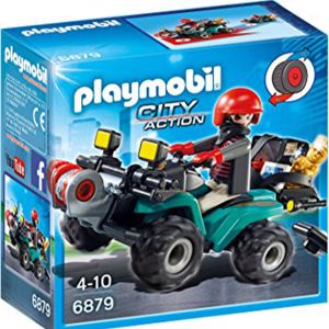Jucarie Playmobil City Action, Vehiculul hotului 6879