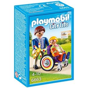 Jucarie Playmobil City Life, Copil in carucior cu rotile 6663