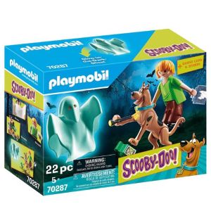 Jucarie Playmobil Scooby-Doo! , Scooby&Shaggy cu fantoma 70287