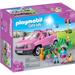 Jucarie Playmobil City Life, Masina de familie cu loc de parcare 9404