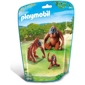 Jucarie Playmobil City Life, Familie de urangutani 6648