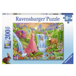 Jucarie Puzzle Ravensburger, Zana animalelor, 200 piese, Multicolor
