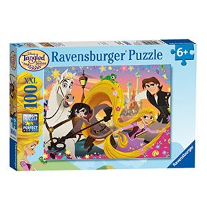 Jucarie Puzzle, Ravensburger, Rapunzel, 100 piese, Multicolor