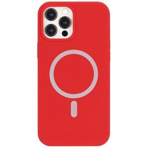 Husa de protectie telefon pentru iPhone 12 Mini, Goospery, Color MagSafe, Rosu