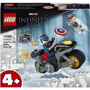 LEGO® Marvel Super Heroes: Captain America versus Hyrda 76189, 49 piese, Multicolor