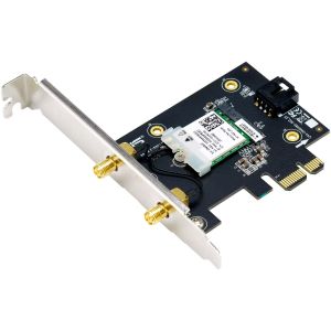 Placa de retea ASUS PCE-AXE5400, AXE5400, Wi-Fi 6E, Bluetooth® 5.2