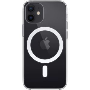 Husa de protectie Apple pentru iPhone 12 mini, Clear Case MagSafe, Transparent
