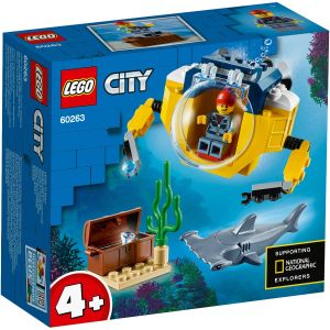 LEGO® City: Minisubmarin oceanic 60263, 41 piese, Multicolor
