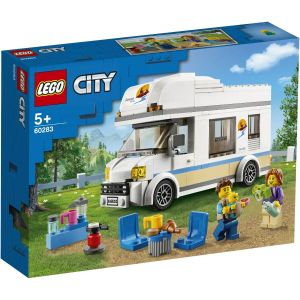 LEGO® City: Rulota de vacanta 60283, 190 piese, Multicolor