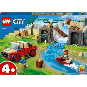 LEGO® City: Camion de salvare a animalelor 60301, 157 piese, Multicolor
