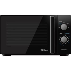 Cuptor cu microunde Tesla MW2030MB, 20L, 700W, Mecanic, Negru