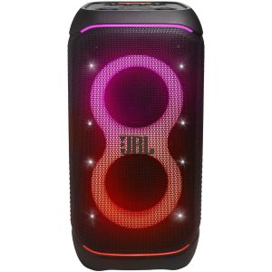 Sistem audio portabil JBL Partybox Stage 320, 240W RMS, Baterie detasabila, IPX4, Auracast, AI Sound Boost