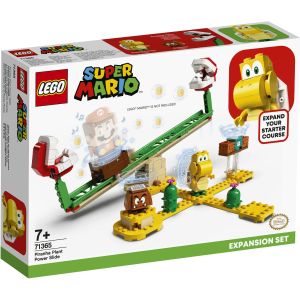 LEGO® Super Mario: Set de extindere Toboganul Plantei Piranha 71365, 217 piese, Multicolor