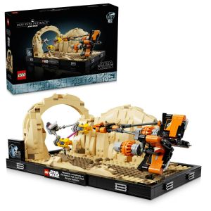 LEGO Star Wars: Dioram Cursa din Mos Espa 75380, 718 piese