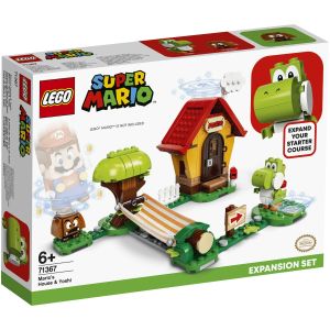 LEGO Super Mario: Set de extindere Casa lui Super Mario si Yoshi 71367, 205 piese, Multicolor