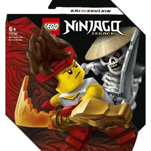 LEGO® NINJAGO: Batalie epica - Kai vs. Skulkin 71730, 61 piese, Multicolor