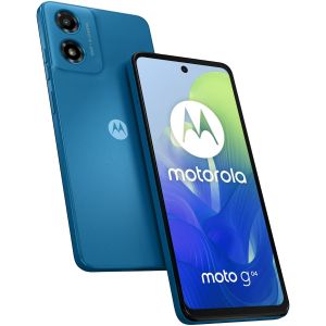 Telefon mobil Motorola Moto G04, Dual SIM, 4GB RAM, 64GB, 4G, Satin Blue