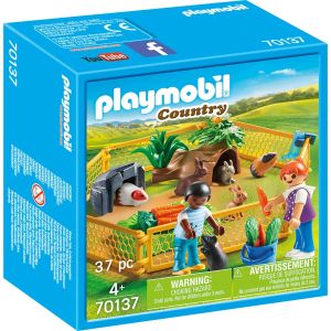 Jucarie Playmobil Country, Tarc cu animalute 70137