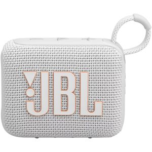 Boxa portabila JBL Go 4, IP67, Bluetooth, Auracast, Alb