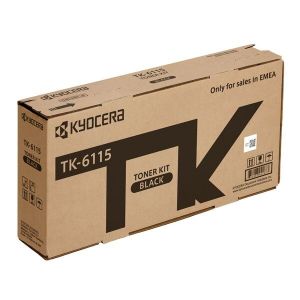 Toner Kyocera TK-6115, 15000 pagini, Pentru ECOSYS M4125idn, M4132idn, Negru